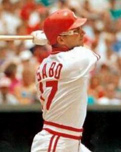 Cincinnati Reds Chris Sabo Cooperstown MLB jersey front view