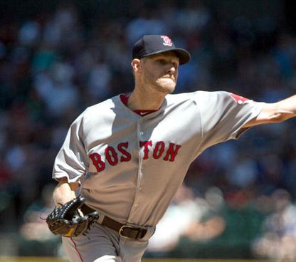 Boston Red Sox Name Number MLB jersey front view