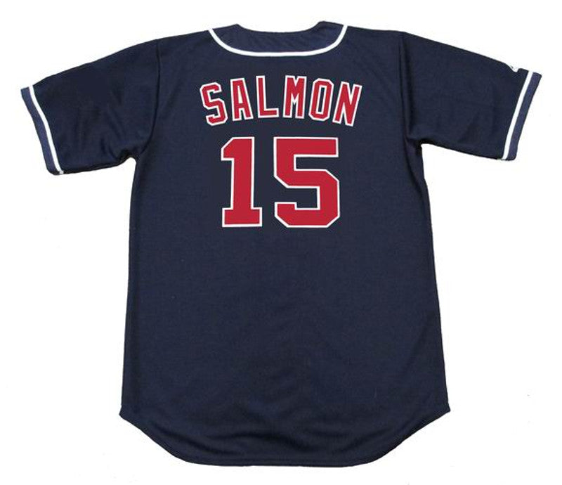 Tim Salmon California Angels 1995 Alternate Baseball Throwback Baseball Jersey jersey front view