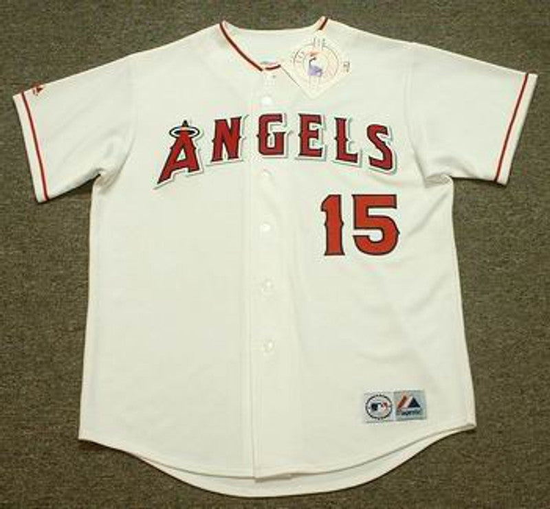 Tim Salmon Anaheim Angels 2002 Home Throwback Baseball Jersey jersey front view