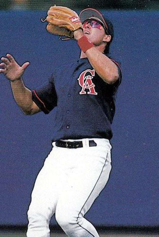 California Angels 1990S Throwback Alternate Custom Name Number Stitched Jersey jersey front view