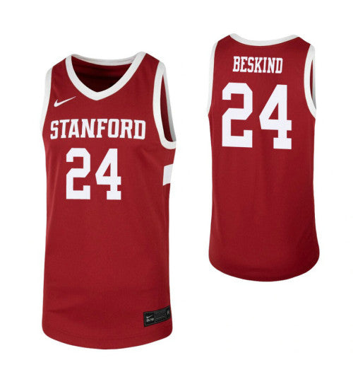 Sam Beskind College Basketball Jersey Cardinal Stanford Cardinal | Stitched Jersey RTJS 7305