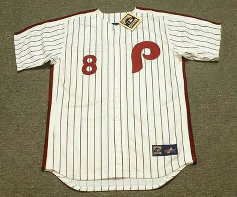 Philadelphia Phillies Juan Samuel Cooperstown MLB jersey front view
