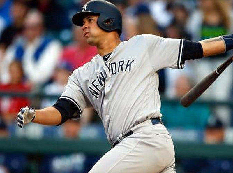 GS NYY 2017 Away Baseball Stitched Jersey, Vintage Baseball Jersey, Retro Sewn Jersey