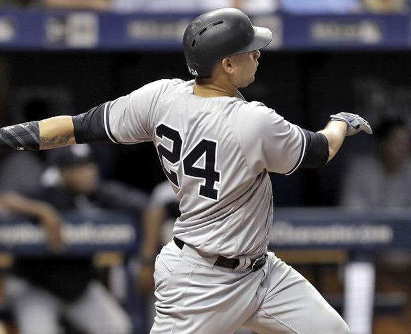 GS NYY 2017 Away Baseball Stitched Jersey, Vintage Baseball Jersey, Retro Sewn Jersey