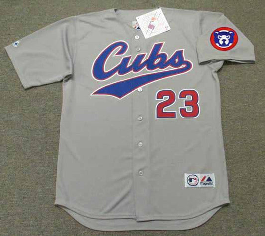 Chicago Cubs Ryne Sandberg MLB jersey front view