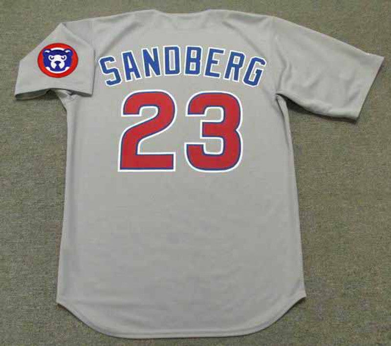 Chicago Cubs Ryne Sandberg MLB jersey front view