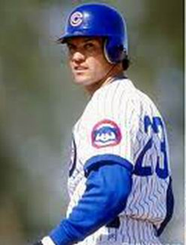Chicago Cubs Ryne Sandberg Cooperstown MLB jersey front view