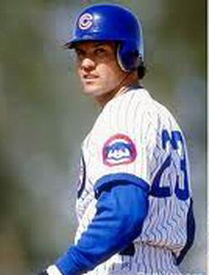 Chicago Cubs Ryne Sandberg Cooperstown MLB jersey front view