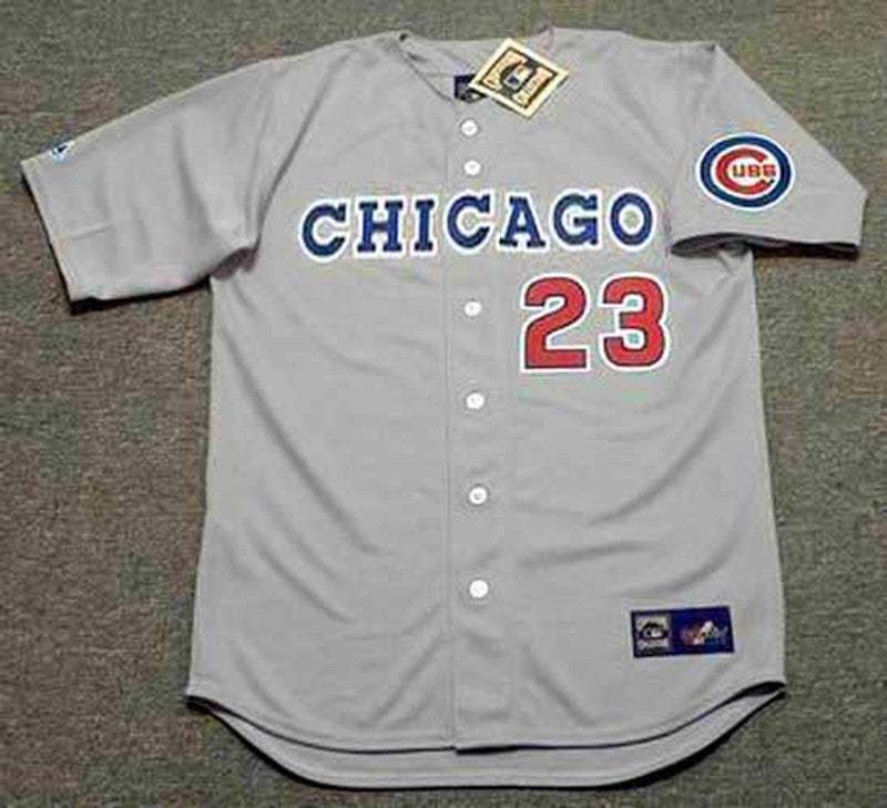 Chicago Cubs Ryne Sandberg MLB jersey front view