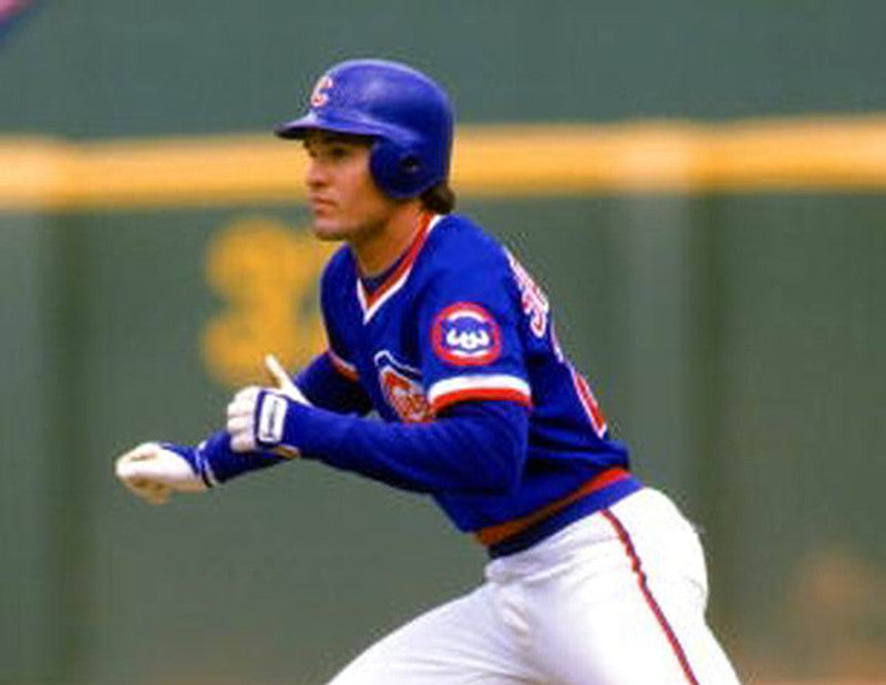 Chicago Cubs 1980s Cooperstown With Any Name MLB jersey front view