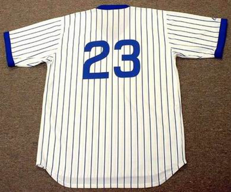 Chicago Cubs Ryne Sandberg Cooperstown MLB jersey front view