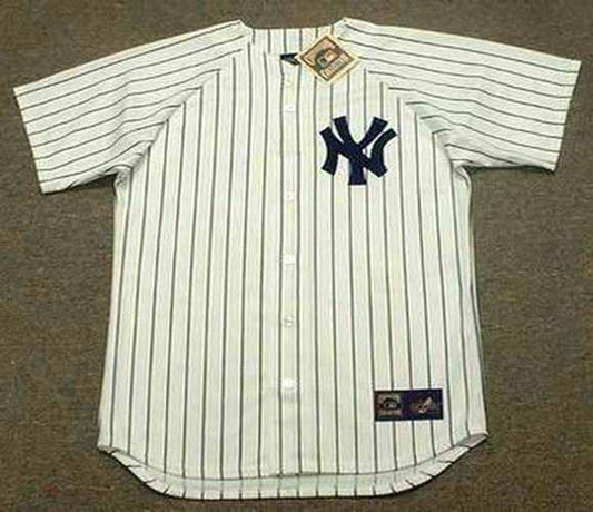 DS NYY 1990 Home Throwback Baseball Stitched Jersey, Vintage Baseball Jersey, Retro Sewn Jersey