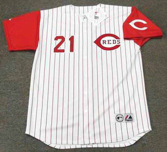 Cincinnati Reds Deion Sanders MLB jersey front view