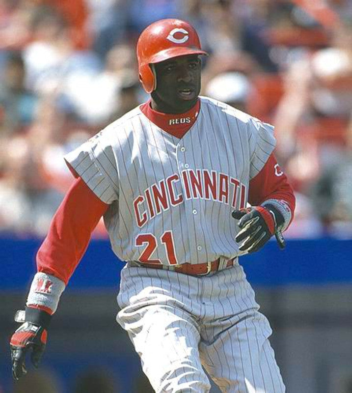 Cincinnati Reds Deion Sanders MLB jersey front view