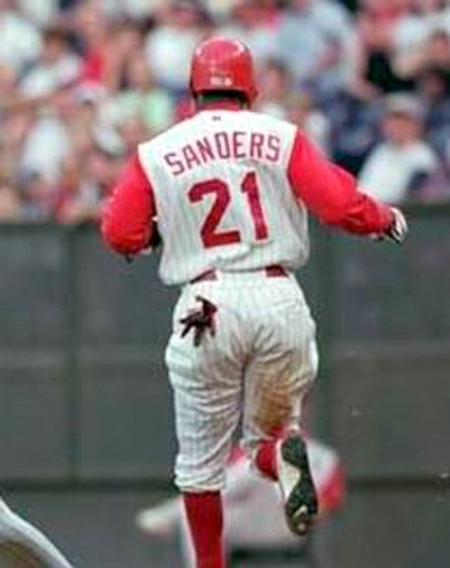 Cincinnati Reds Deion Sanders MLB jersey front view