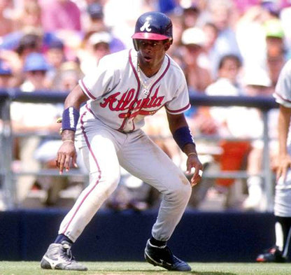 Atlanta Braves Deion Sanders MLB jersey front view