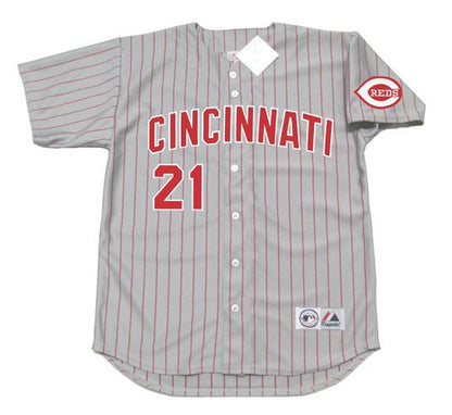 Cincinnati Reds Deion Sanders MLB jersey front view