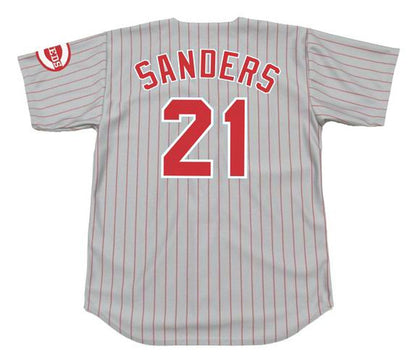 Cincinnati Reds Deion Sanders MLB jersey front view