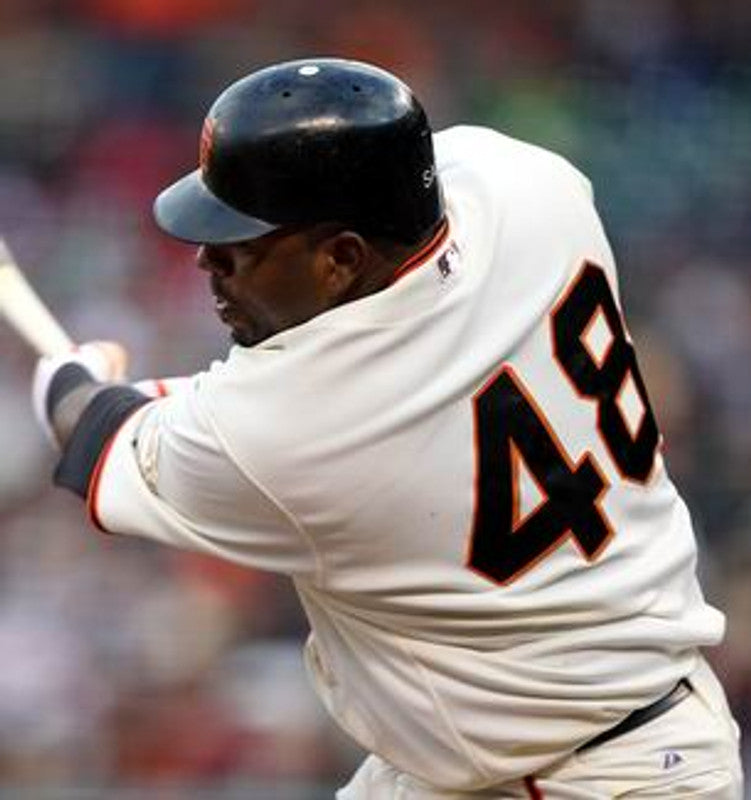 San Francisco Giants Pablo Sandoval Cool Base MLB jersey front view