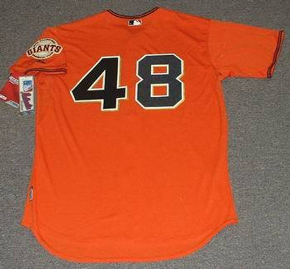 San Francisco Giants Pablo Sandoval Cool Base MLB jersey front view