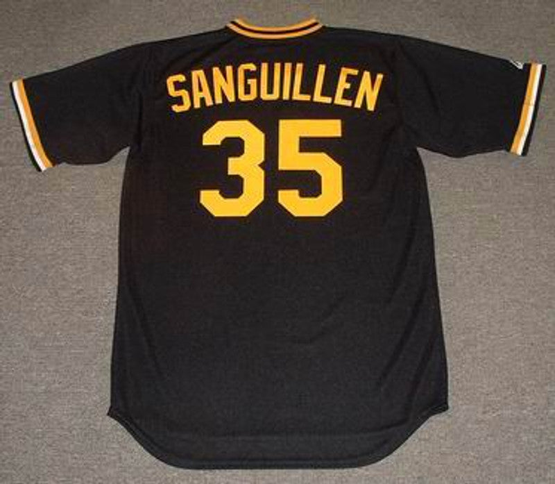 Pittsburgh Pirates Manny Sanguillen Cooperstown MLB jersey front view