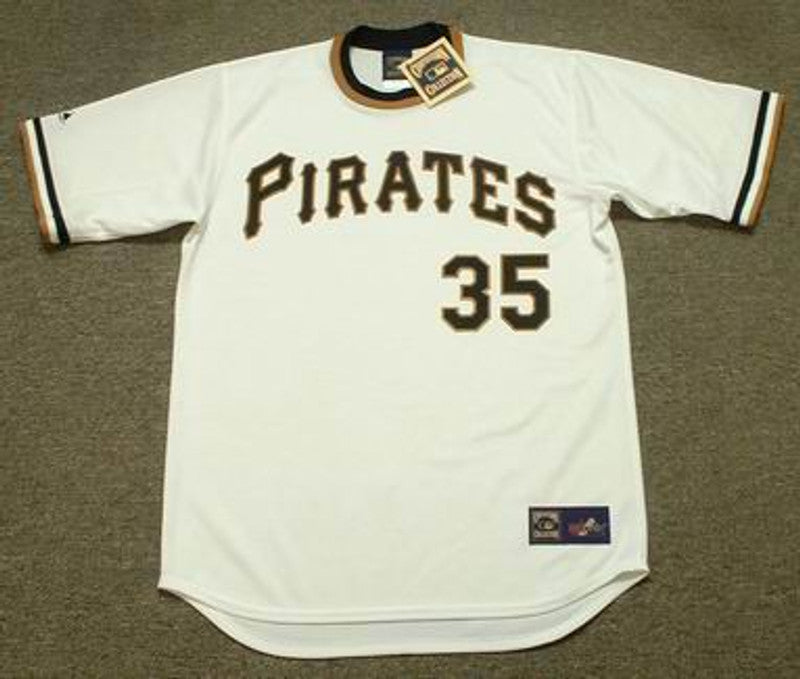 Pittsburgh Pirates Manny Sanguillen Cooperstown MLB jersey front view