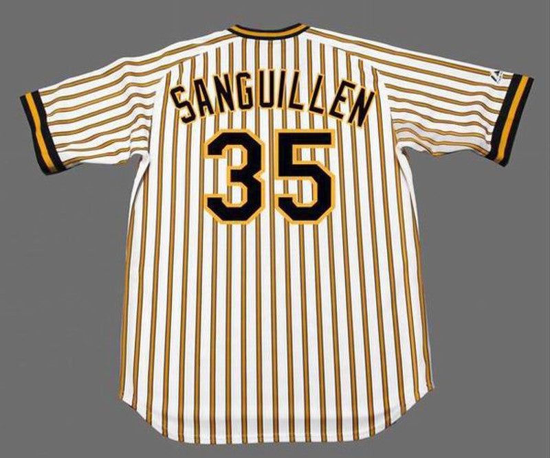 Pittsburgh Pirates Manny Sanguillen Cooperstown MLB jersey front view