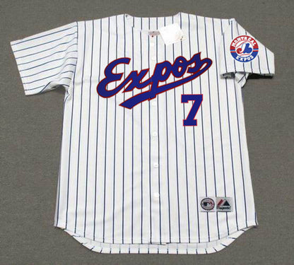 Montreal Expos Fp Santangelo MLB jersey front view