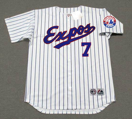 Montreal Expos Fp Santangelo MLB jersey front view