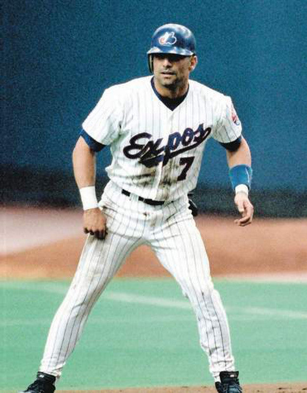 Montreal Expos Fp Santangelo MLB jersey front view