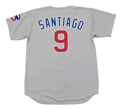 Chicago Cubs Benito Santiago MLB jersey front view