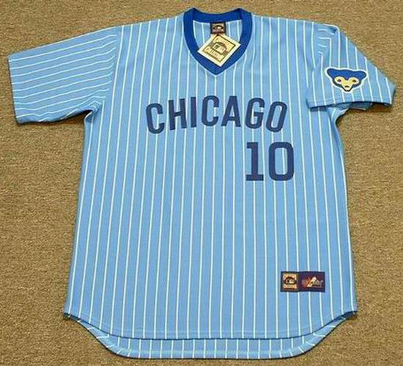 Chicago Cubs Ron Santo Cooperstown MLB jersey front view
