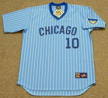 Chicago Cubs Ron Santo Cooperstown MLB jersey front view