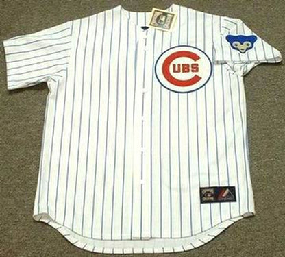 Chicago Cubs Ferguson Jenkins Cooperstown MLB jersey front view