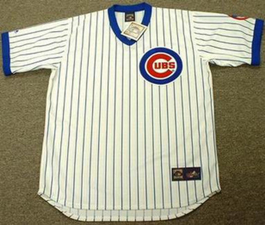 Chicago Cubs Cooperstown With Any Name Numbers MLB jersey front view