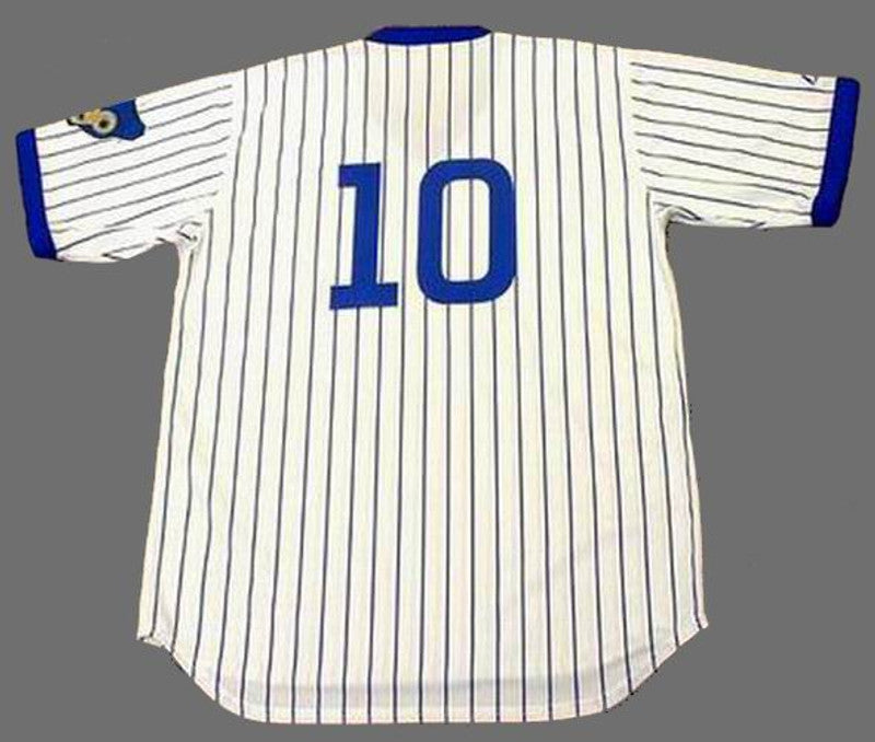Chicago Cubs Ron Santo Cooperstown MLB jersey front view