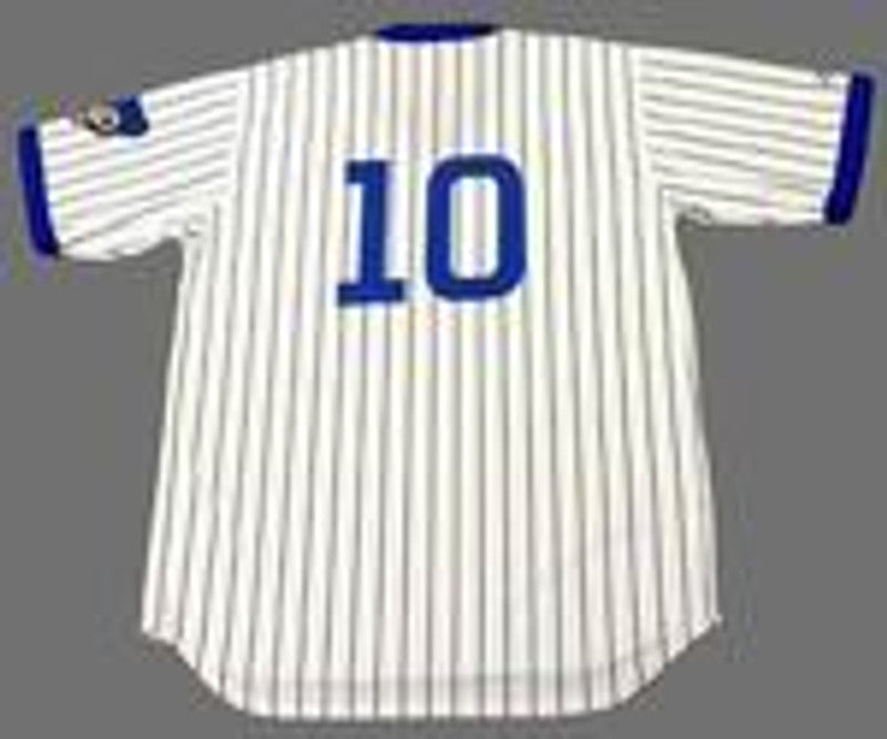 Chicago Cubs Ron Santo Cooperstown MLB jersey front view