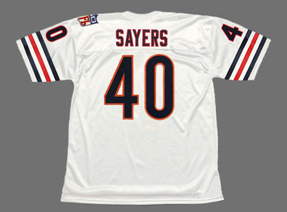 Chicago Bears Gayle Sayers NFL jersey front view