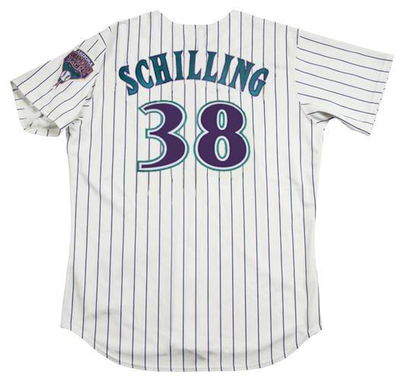 Arizona Diamondbacks Curt Schilling MLB jersey front view