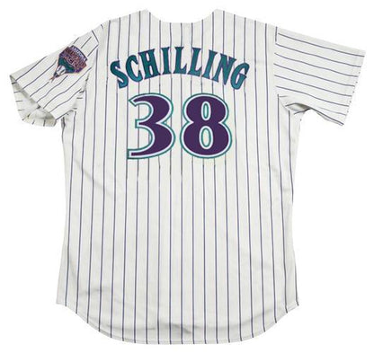 Arizona Diamondbacks Curt Schilling MLB jersey front view