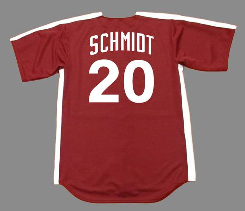 Philadelphia Phillies Mike Schmidt MLB jersey front view