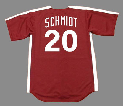 Philadelphia Phillies Mike Schmidt MLB jersey front view