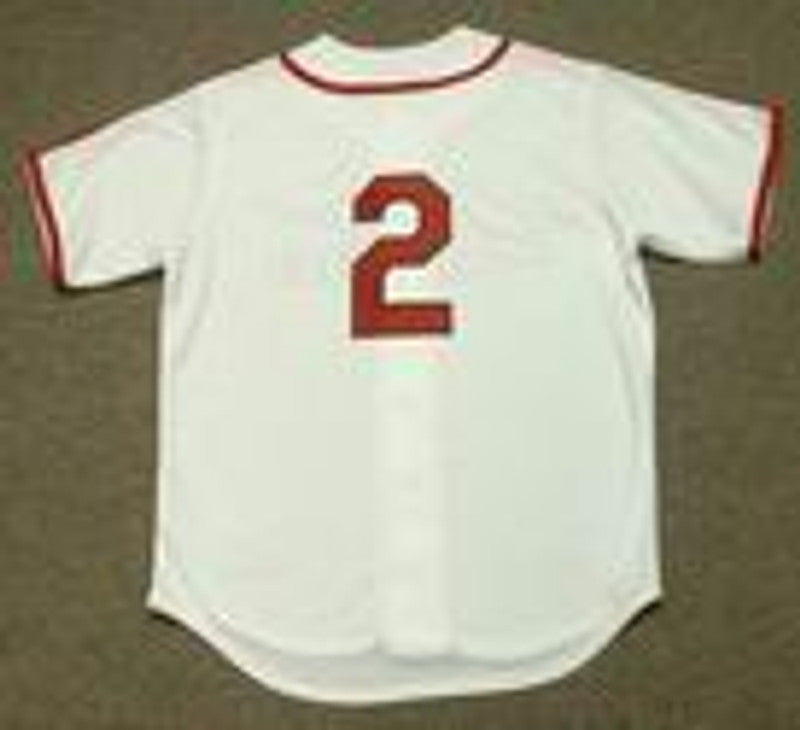 Red Schoendienst St Louis Cardinals 1940S Cooperstown Throwback Baseball Jersey jersey front view