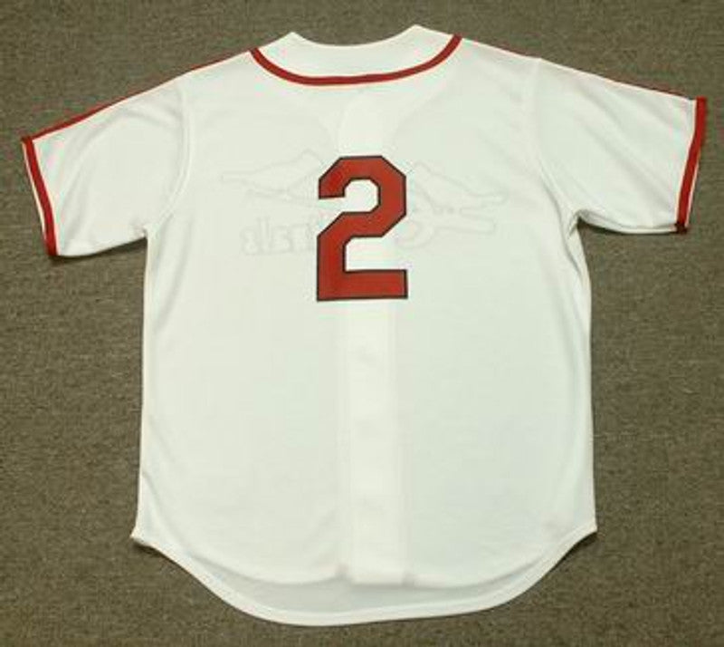 Red Schoendienst St Louis Cardinals 1940S Cooperstown Throwback Baseball Jersey jersey front view