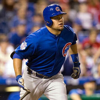 Chicago Cubs Kyle Schwarber MLB jersey front view