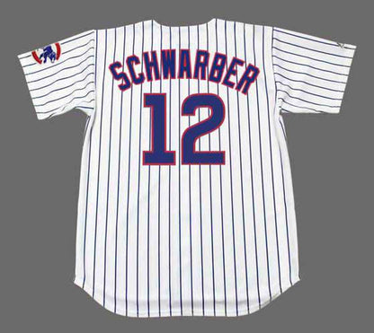 Chicago Cubs Kyle Schwarber MLB jersey front view