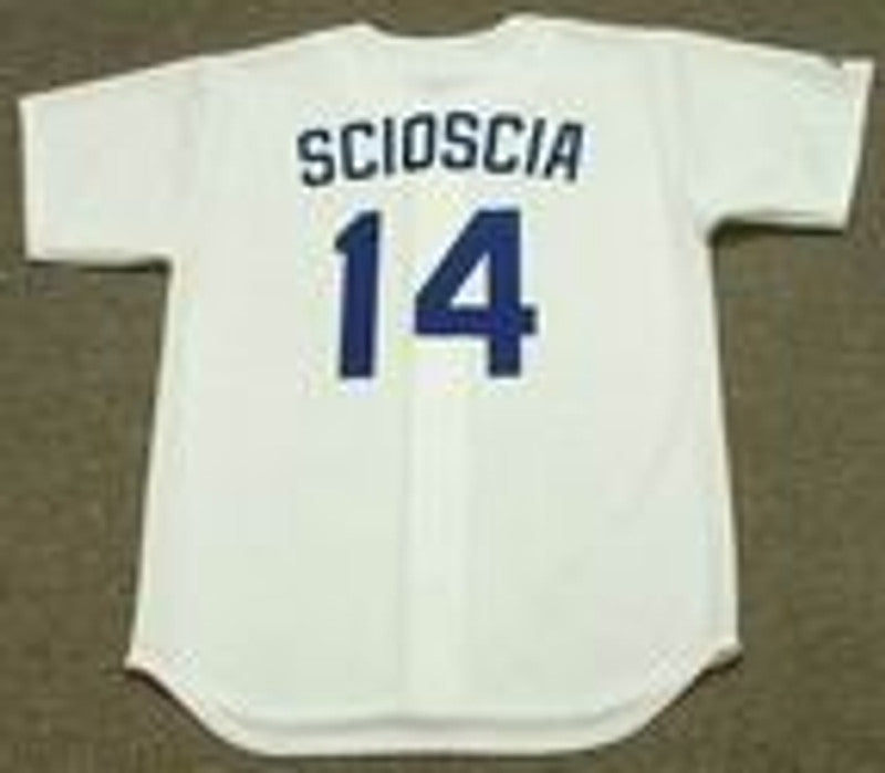 Los Angeles Dodgers Mike Scioscia Cooperstown MLB jersey front view