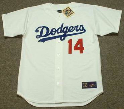 Los Angeles Dodgers Mike Scioscia Cooperstown MLB jersey front view