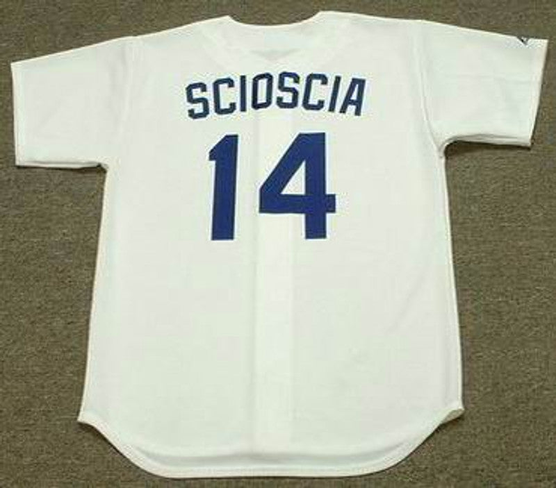 Los Angeles Dodgers Mike Scioscia Cooperstown MLB jersey front view